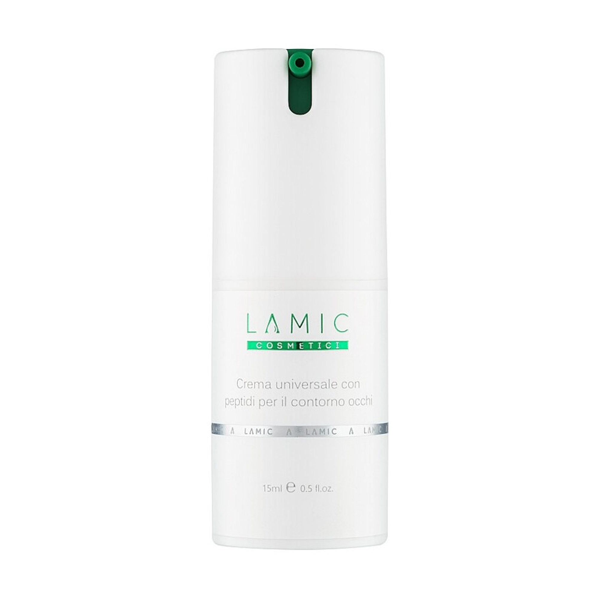 Універсальний крем для шкіри навколо очей Lamic Cosmetici Crema Universale Con Peptidi Per Il Contorno Occhi з пептидами, 15 мл
